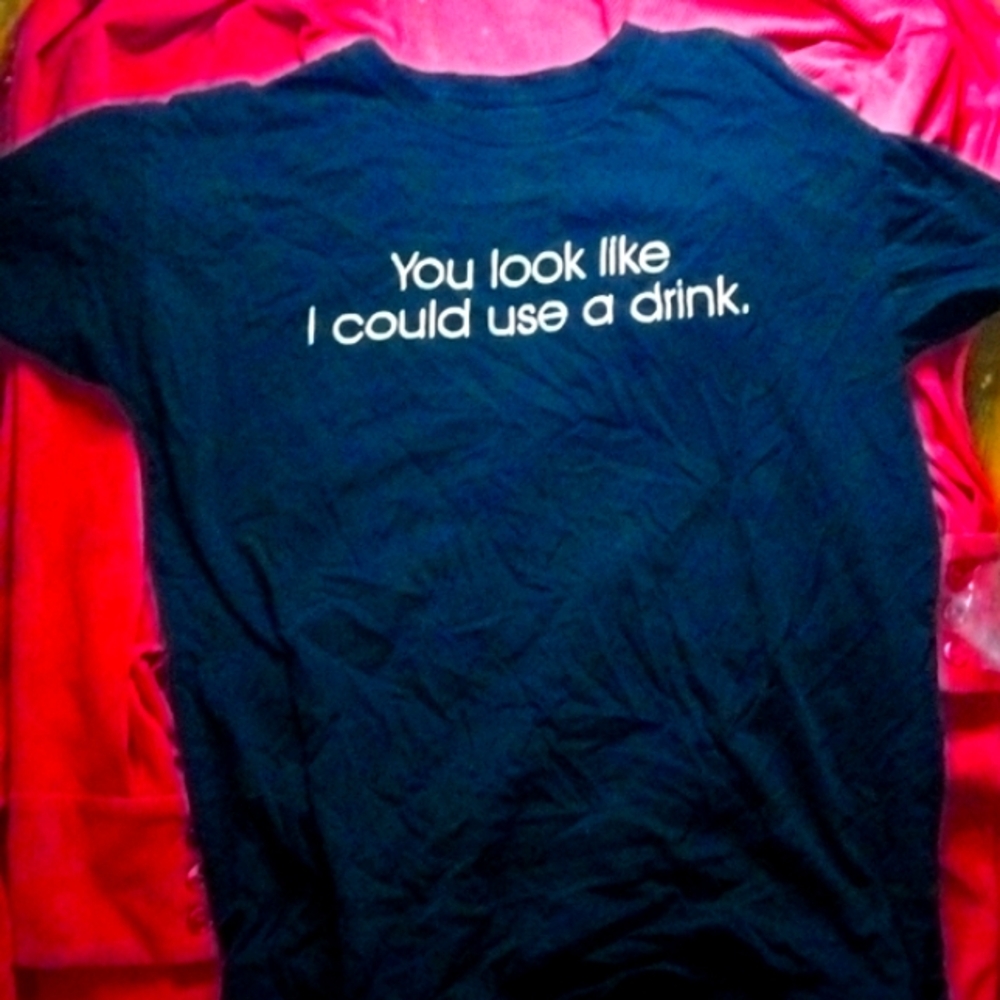 Funny Graphic-Tee, Black